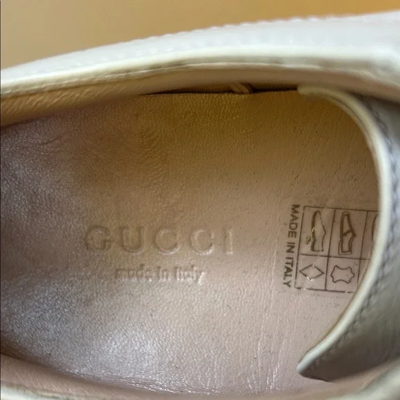 Gucci Women's White Platform PeGGy Sneakers size 36 - Picture 2 of 9